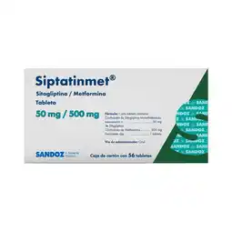 Farmacias Benavides 50 mg Sitagliptina/500 mg Metformina oferta