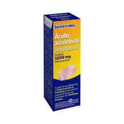 Farmacias Benavides Acido Ascórbico Vitamina C oferta