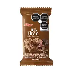 Farmacias Benavides All Bran Barra de Salvado de Trigo Sabor Chocolate oferta