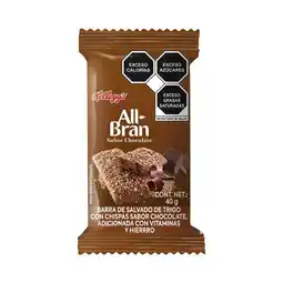 Farmacias Benavides All Bran Barra de Salvado de Trigo Sabor Chocolate oferta