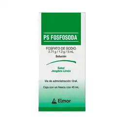 Farmacias Benavides 2.71 gr / 1.2 gr /5 ml Fosfato De Sodio oferta