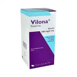 Farmacias Benavides 100 mg/5 ml Ribavirina Solución oferta