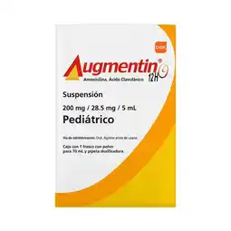 Farmacias Benavides 200 mg Acido Clavulánico + Amoxicilina oferta