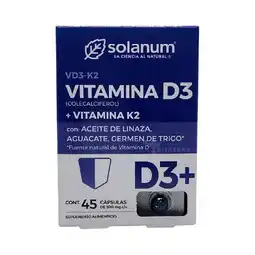 Farmacias Benavides Vitamina D3 + Vitamina K2 oferta
