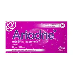 Farmacias YZA Ariadne 20Mg/400Mg 10 Tabs oferta