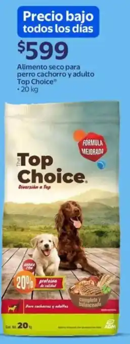 Top choice alimento seco para perro cachorro y adulto