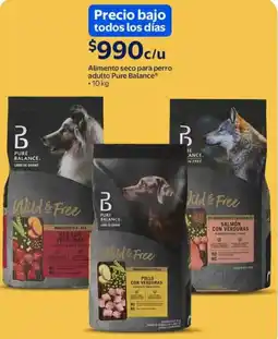 Walmart Pure balance alimento seco para perro adulto oferta