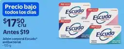 Walmart Escudo jabón corporal antibacterial oferta