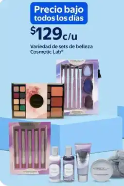 Walmart Cosmetic lab variedad de sets de belleza oferta