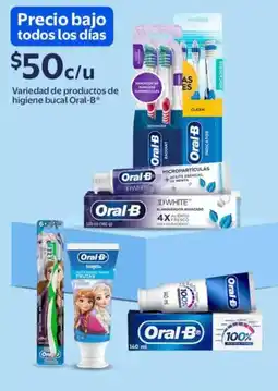 Walmart Oral-B variedad de productos de higiene bucal oferta