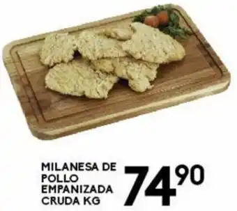 S-Mart Milanesa de Pollo Empanizada Cruda oferta
