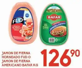 Jamon de Pierna Horneado Fud O Jamon de Pierna Americano Bafar