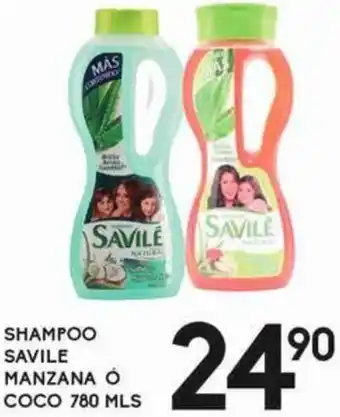 Shampoo Savile Manzana Ó Coco 780mls