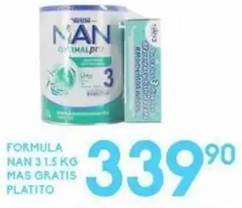Formula Nan 31.5kg Mas Gratis Platito