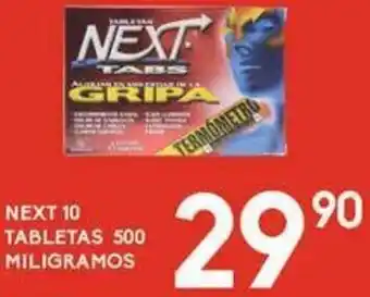 Next 10 Tabletas 500mg