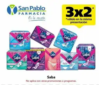 Saba pantiprotec sensi-v dia lar c/40pzs