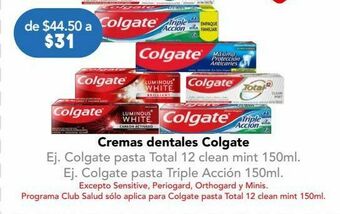 Colgate pasta triple accion tub c/150ml