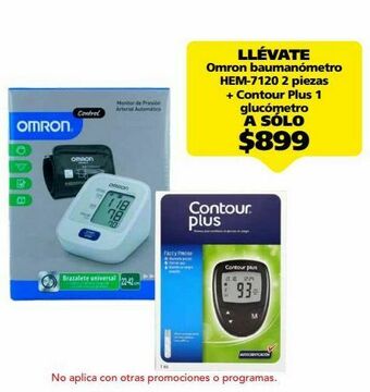 Farmacia San Pablo Omron baumanometro hem-7120 c/2pzs oferta