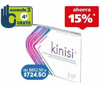 Farmacia San Pablo Kinisi cap 7mg caj c/30 oferta