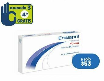Farmacia San Pablo Enalapril tab 10mg c/30 psicofarma oferta