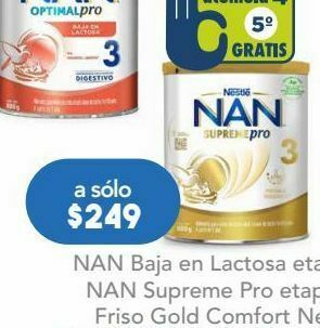Farmacia San Pablo Nan supreme pro formula et 3 c/800gr oferta