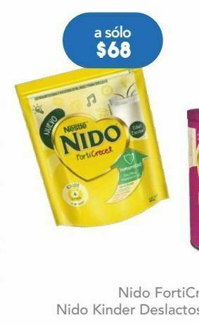 Farmacia San Pablo Nido leche en polvo forticrece c/480gr oferta