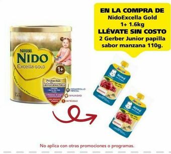 Farmacia San Pablo Nido leche polvo excella gold 1+ c/1.6kg oferta