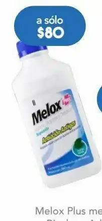 Melox plus menta sus 4gr btl c/360ml