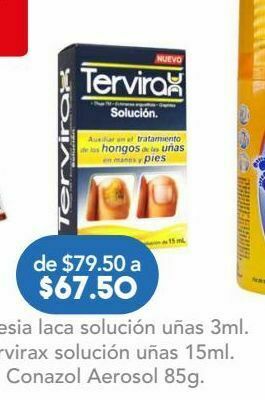 Farmacia San Pablo Tervirax sol .25ml fra c/15 oferta