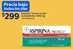 Walmart Aspirina protect ácido acetilsalicílico oferta