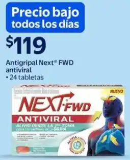 Walmart Next fwd antigripal antiviral oferta