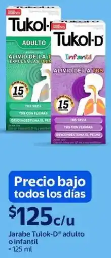 Walmart Jarabe tulok-d adulto oferta
