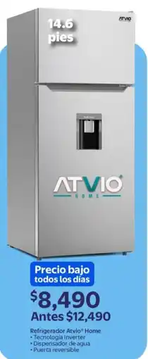 Walmart Atvio home refrigerador oferta
