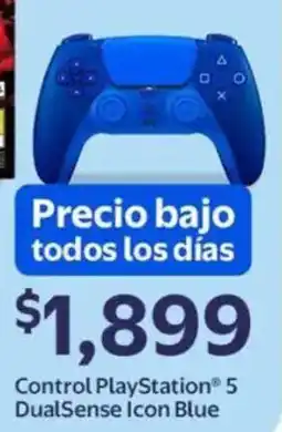Walmart Playstation control 5 dualsense icon blue oferta