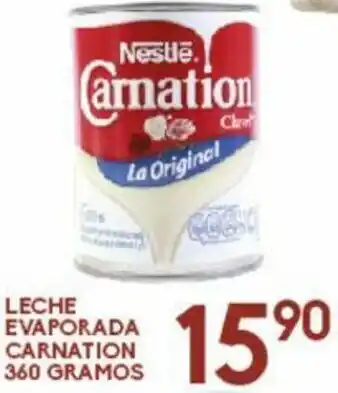 S-Mart Leche Evaporada Carnation 360gr oferta