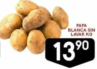 S-Mart Papa Blanca Sin Lavar oferta