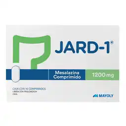 Farmacias YZA Jard-1 Mesalazina 1200Mg 16 Comp oferta