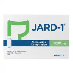 Farmacias YZA Jard-1 Mesalazina 1200Mg 16 Comp oferta