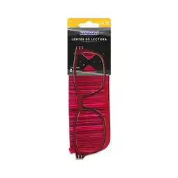 Farmacias Benavides Lentes de Lectura 2.00 rojo oferta