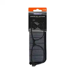 Farmacias Benavides Lentes de Lectura 2.50 negro + estuche oferta