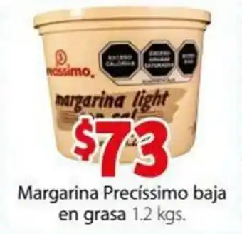 Soriana Express Margarina Precíssimo Baja en Grasa 1.2kgs oferta