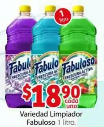 Variedad Limpiador Fabuloso 1L