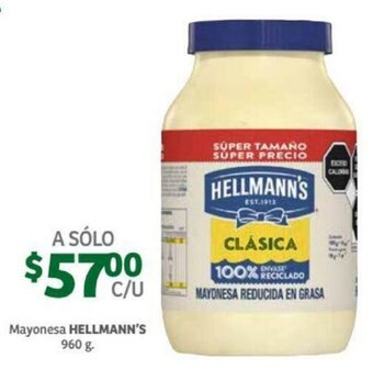 Mayonesa Hellmann's 960g