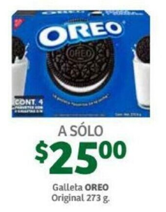 Galleta Oreo Original 273g