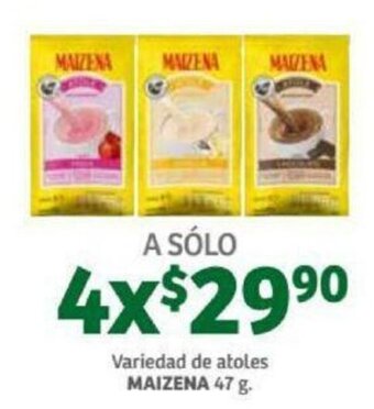 Variedad de Atoles Maizena 4x47g