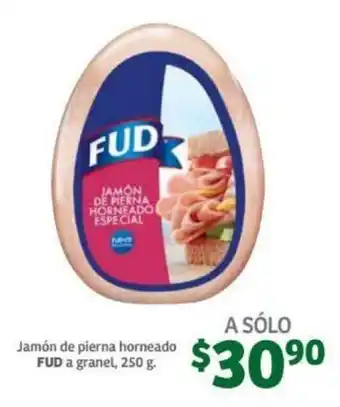 Soriana Mercado Jamón de Pierna Horneado Fud 250g oferta