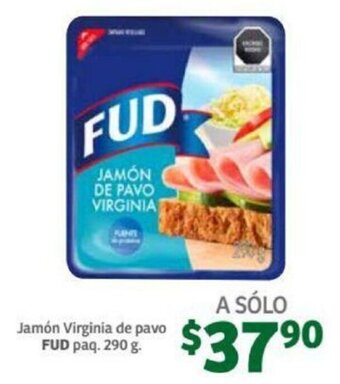 Jamón Virginia de Pavo Fud 290g
