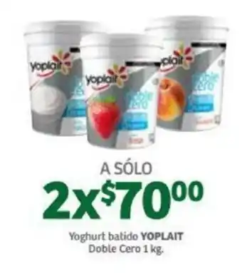 Yoghurt Batido Yoplait Doble Cero 2x1kg