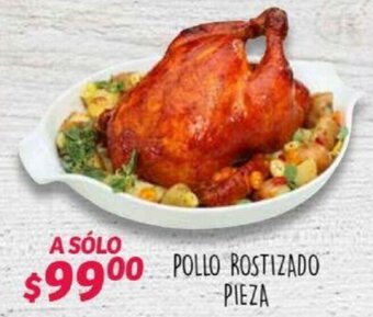 Soriana Mercado Pollo Rostizado Pieza oferta