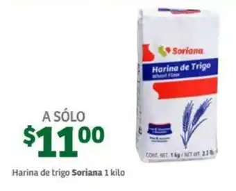 Soriana Mercado Harina de Trigo Soriana 1kg oferta